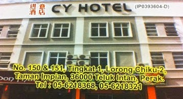 Chin Yee Hotel Lorong Chiku 2 Taman Impian 36000 Teluk